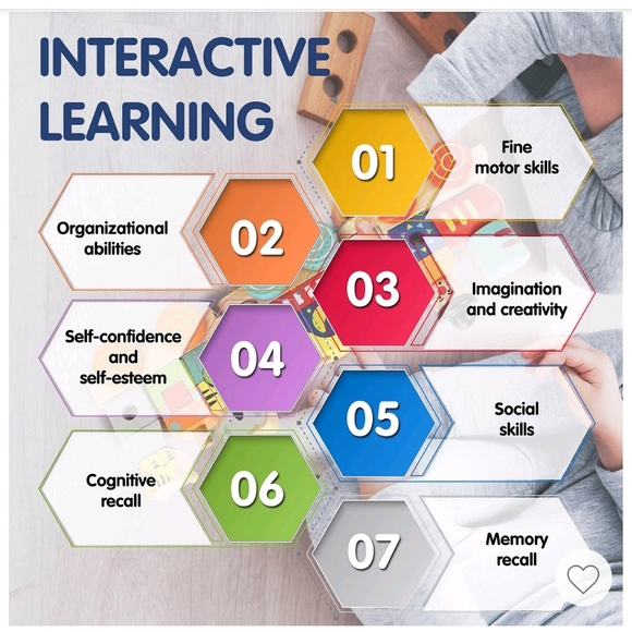 Leo & Friends Block Train Stacking Set - Picture 6 of 9